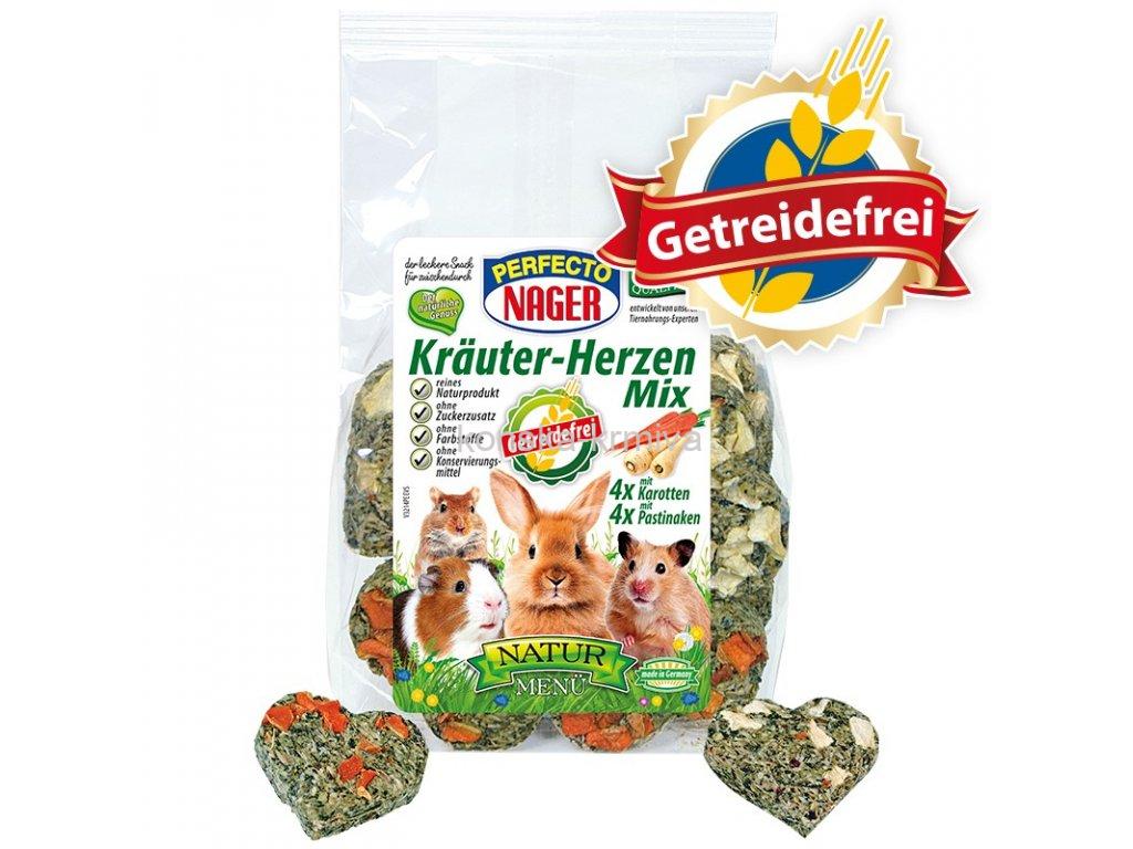 Perfecto Nager Snack - srdíčka 120g